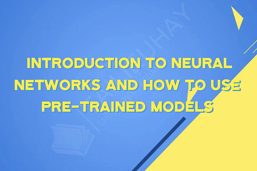  Introduction to Neural Networks and How to Use Pre-Trained Models