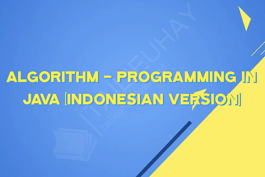 Algorithm - Programming in Java (Indonesian Version)
