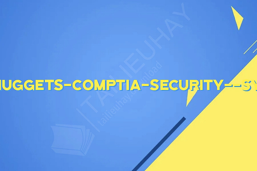 CBT-Nuggets-CompTIA-Security--SY0-501