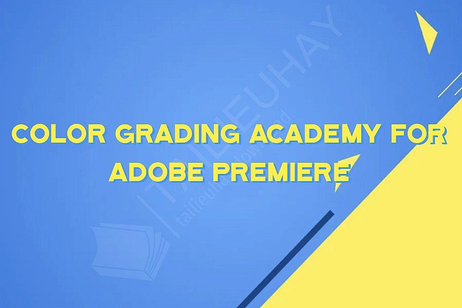 Color Grading Academy For Adobe Premiere