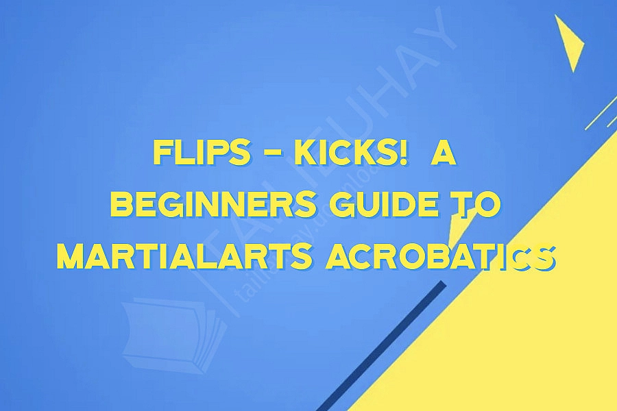 Flips - Kicks!  A Beginners Guide to Martialarts Acrobatics