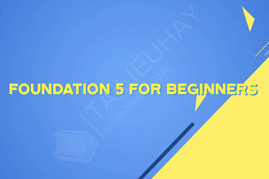 Foundation 5 for Beginners