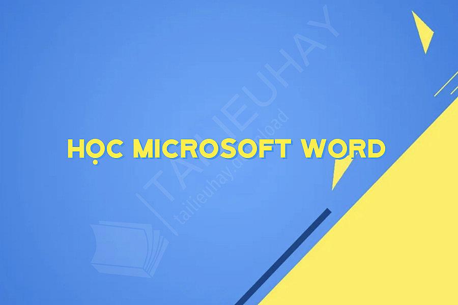 Học Microsoft Word