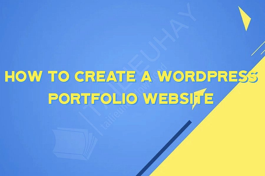 How to Create a Wordpress Portfolio Website