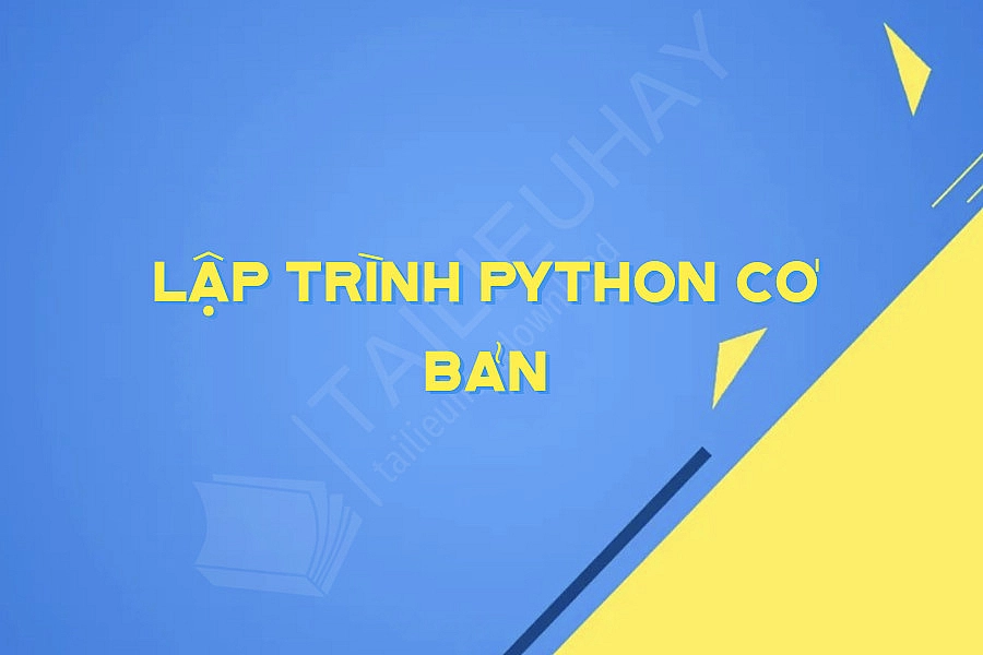 Lập Trình Python Cơ Bản