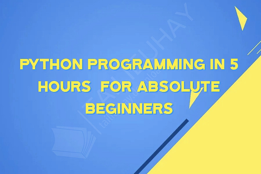 Python Programming in 5 Hours  For Absolute Beginners
