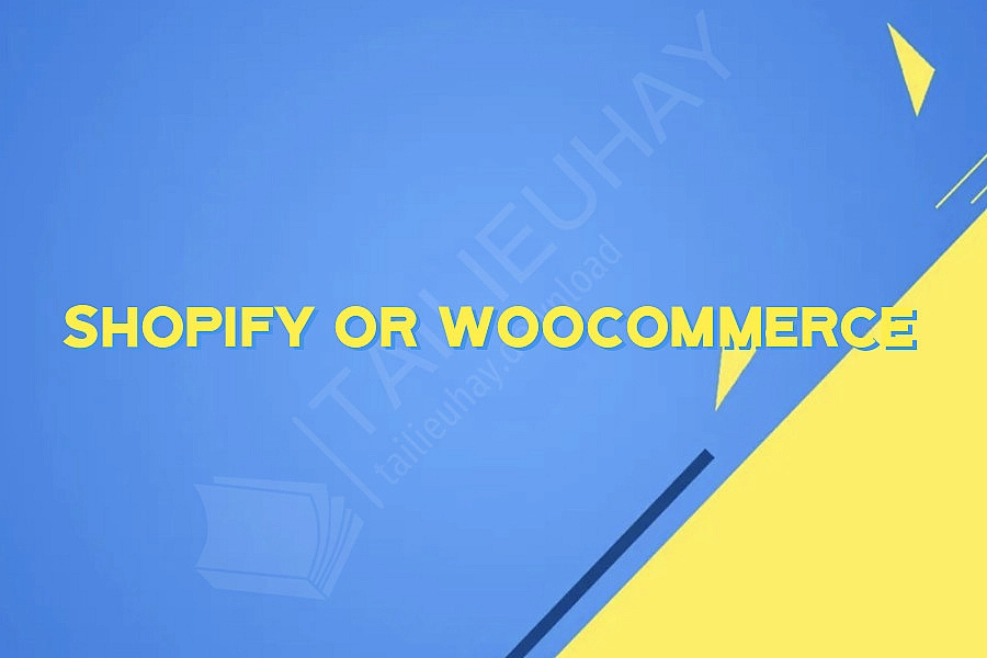 Shopify or Woocommerce